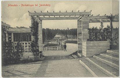 Allenstein - Parkanlagen bei Jakobsberg