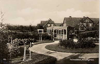 Elbing - Heimsttten, Rosengarten 1931