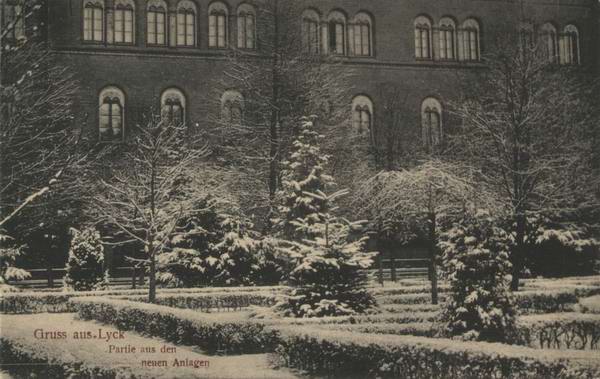 Lyck - Neuen Anlagen 1910