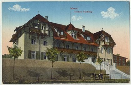 Memel - Kurhaus Sandkrug 1920
