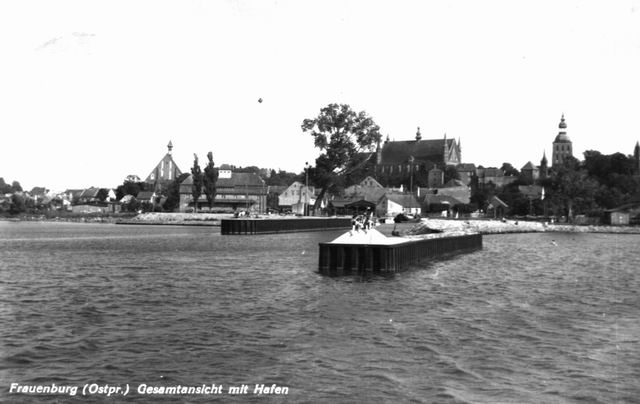 Frombork - Partial view and haven